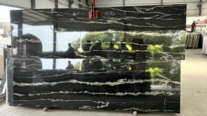 Titanium Black Granite Kitchen Countertops
