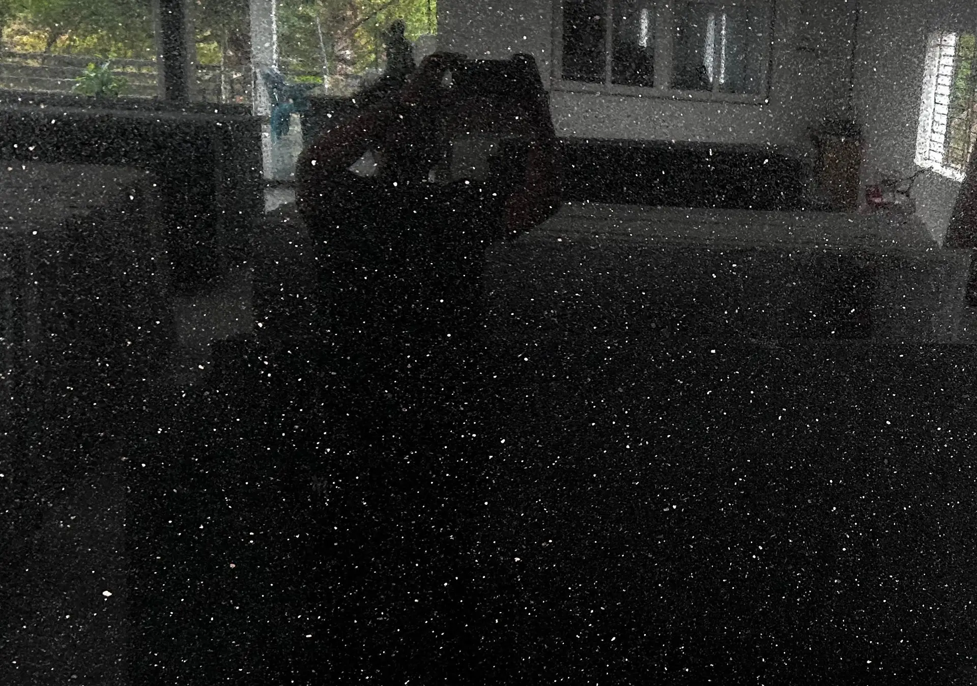 Where is black galaxy granite found in India?